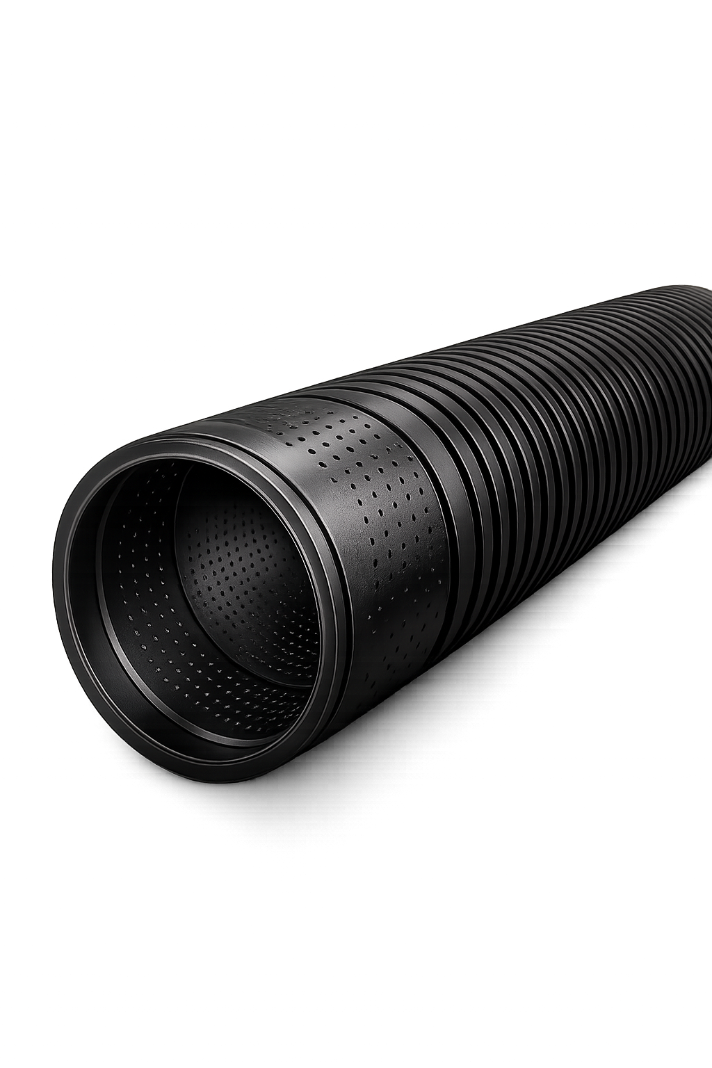 Black Dren/ B.6.55MT SN8 DN.630 BIC. T-B3F/ Drainagerohr 360° ges.