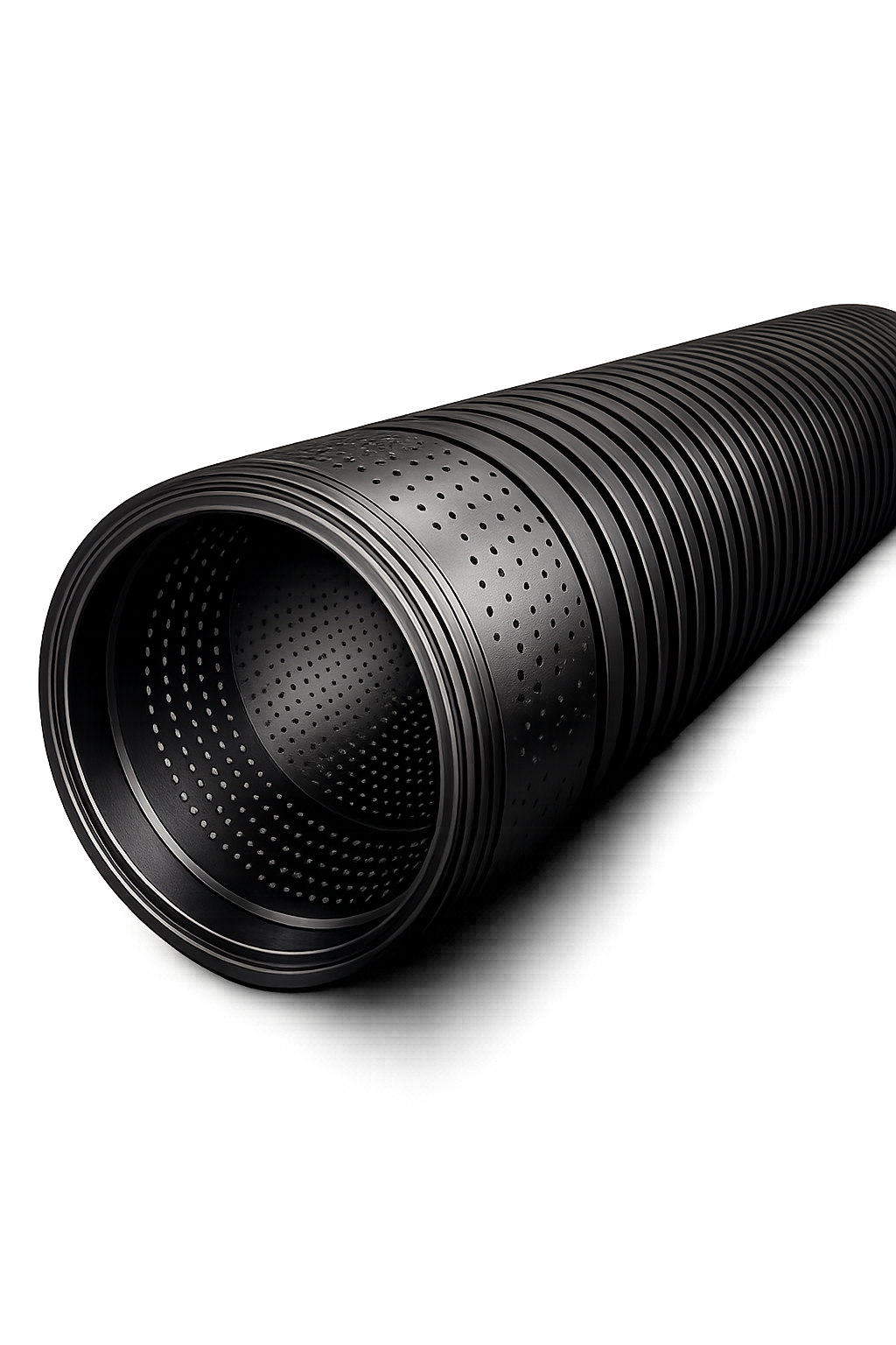 Black Dren/ B.6.60MT SN8 ID400/DE468 BICC. T-B3F/ Drainagerohr 360° ges.